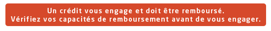 Un crédit vous engage
