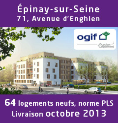 Nouveau programme de l'OGIF à Épinay-sur-Seine