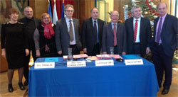 Signature de la convention © UESL